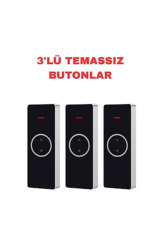 Sr-706 Temassız Kapı Açma Butonu Kızılötesi Sensörlü Sıva Üstü Çıkış Butonu Dc 9-12v 3 Adet Sr-706 Temassız Kapı Açma Butonu Kızılötesi Sensörlü Sıva Üstü Çıkış Butonu Dc 9-12v 3 Adet