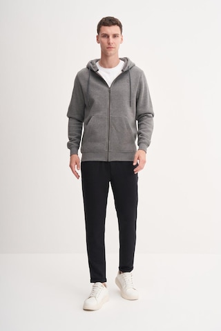 Cazador 5617 Erkek 3 İplik Sweatshirt Hırka Antrasit Melanj