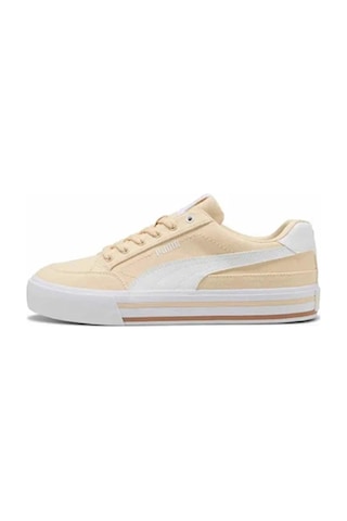Puma Court Classic Unisex Spor Ayakkabı Bej