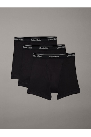 Calvin Klein Erkek Siyah Boxer Brief 3 Pk-7692 Siyah