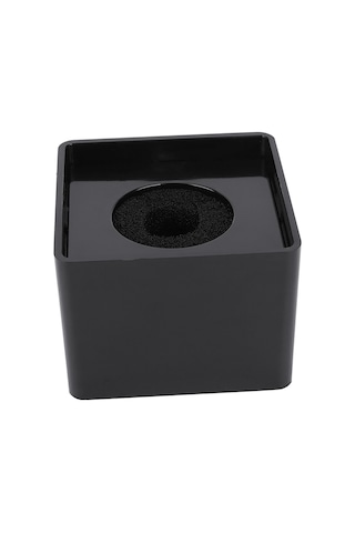 Hfambition Siyah Abs Mikrofon Kutu Stasyonu - 41mm Açık, Taşınabilir, Müzik/toplantılar İçin Kolay Kurulum Diğer