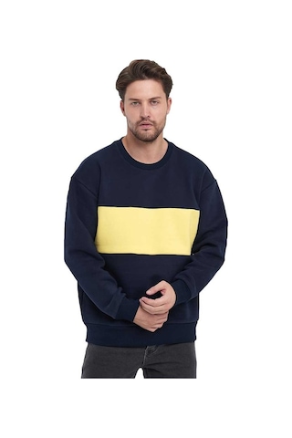 Adams Erkek 3 İplik Oversize Sweatshirt 001