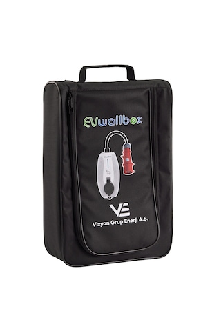 Evcharge 3.5kw 16a Elektrikli Araç Şarj Cihazı,10mt Tp2 Kablolu, Taşıma Çantası 3.5 Kw