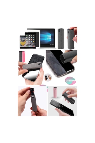 Telefon Ekran Temizleyici Sprey Bilgisayar Cep Telefonu Ekranı Toz Sökücü Aracı Mikrofiber Bez Pro