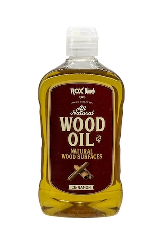 Rox Wood 0121 Tarçınlı Doğal Ahşap Yağı 500 Ml