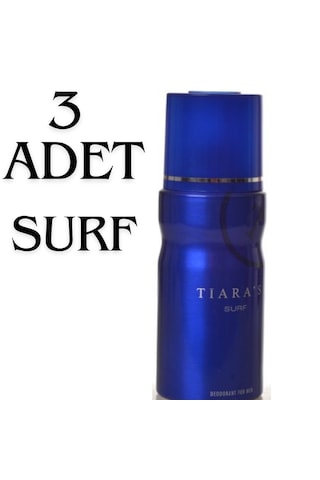Tiara's Surf Erkek Deodorant 3 X 150 Ml