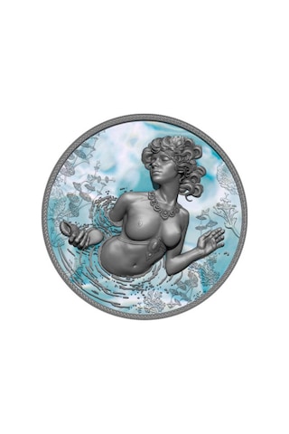 Agakulche Afrodit'in Doğuşu Gümüş Sikke Coin