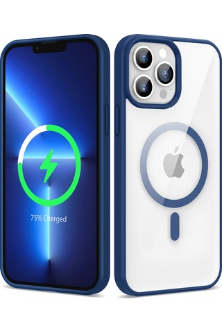 Zore Apple Uyumlu iPhone 13 Pro Max Kılıf Magsafe Wireless Şarj Özellikli Silikon Ege Kapak - Kirmizi