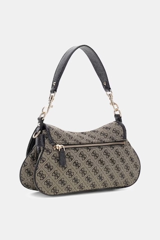 Guess Samantha Logo Kadın Omuz Çantası Hwjt2313190 Siyah