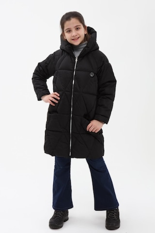 Benitto Kids Kız Çocuk Kaban 22bnt51251-Siyah