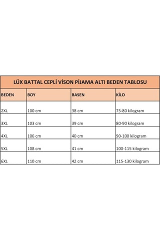 Lüx Battal Beden Cepli Viskon Yazlık Pijama Altı Ze13 Siyah