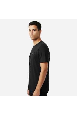 Siyah Fila Erkek Günlük T-shirt Biella Short Sleeve Fam1103.80010 siyah