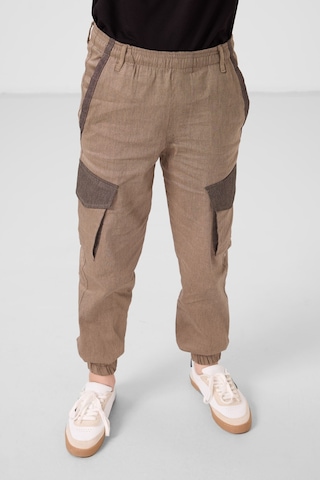 Tommy Life Camel Standart Fit Dokuma Hafif Esnek Chino Erkek Çocuk Pantolon - 11271 Camel