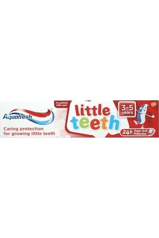Aquafresh Little Teeth 3 - 5 Yaş Çocuk Diş Macunu 50 ML