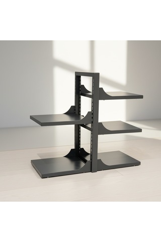 Hamton Versashelf Decorack - Dekoratif Metal Raf - Açık Gri - 450 Cm Standart