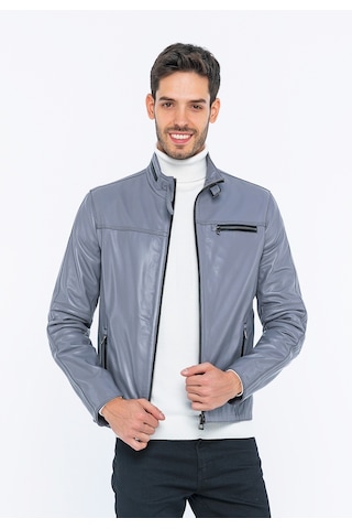 Basics&More Erkek Deri Ceket E/47 001