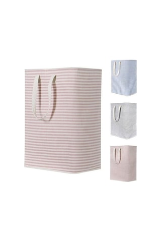 Novahub 72l Gri Katlanır Çamaşır Sepeti, Aşınmaya Dayanıklı, Giysiler İçin, Kolay Taşınır, Depolanır Gri