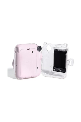 Fujifilm Instax Mini 12 Fotoğraf Makinesi + 10'lu Film + kare Albüm + Şeffaf Kılıf Seti Yeşil