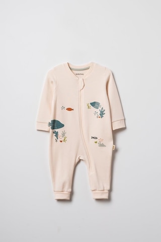 Babycosy Organic Wear Bebek Tulum Organik Pamuk , Bebek - Yenidoğan- Csy8212 Cream