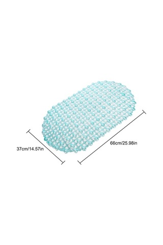 Ulzyvf Banyo Kaydırmaz Paspas - Emici Başlıklı Masajlı Yumuşak Tabanlı Yeşil Renk Yeşil