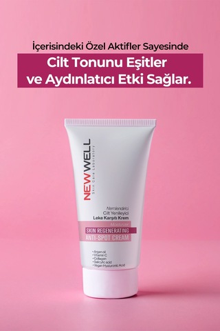 New Well Leke Karşıtı Cilt Bakım Kremi 50 ML