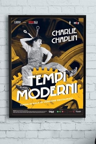 Pster12377 Modern Times-asri Zamanlar Film Afişi Çerçeveli Tablo 2 21x30cm