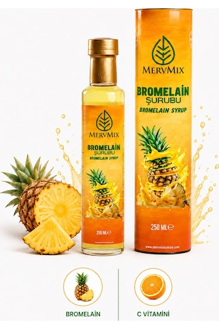 Mervmix Bromelian Şurubu 250 ML