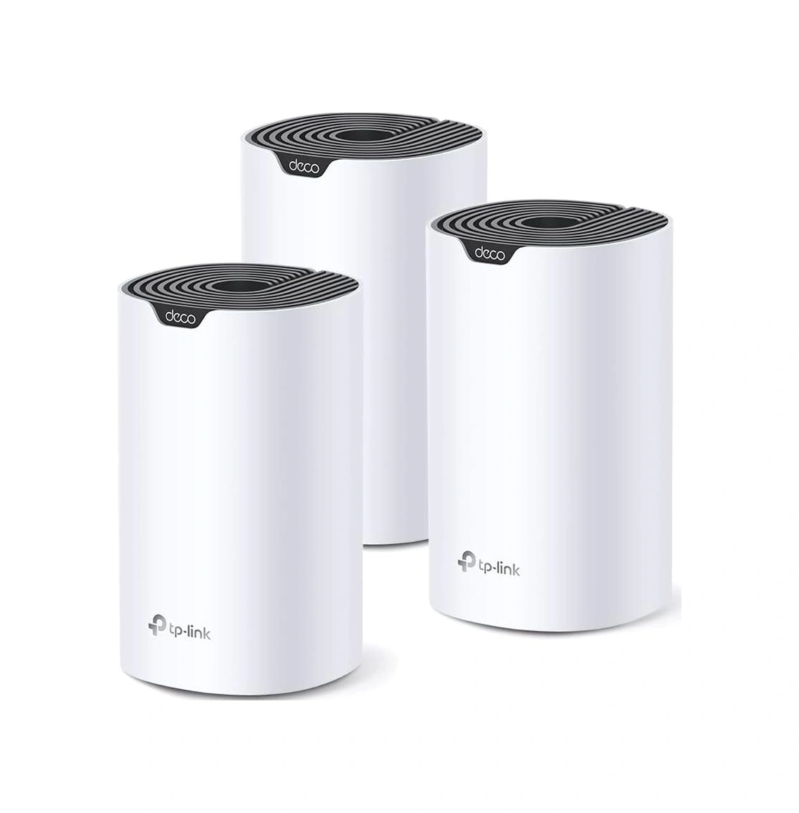 Deco S7 3-pack, Ac1900 Mbps, Dual-band, Gigabit Portları, 520 M²'ye Kadar Kapsama Alanı, 100'den Fazla Cihaz Bağlantısı, Mobil Uygulama İle Kolay Kurulum, Wi-fi 5 Mesh Sistemi