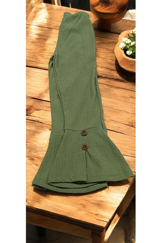 Kız Pantolon Askılı Tşört Takım Renkli