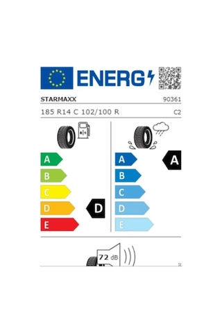 Starmaxx 185 R14 C 102/100 R 8 Pr Provan St850 Plus Yaz Lastiği 2026