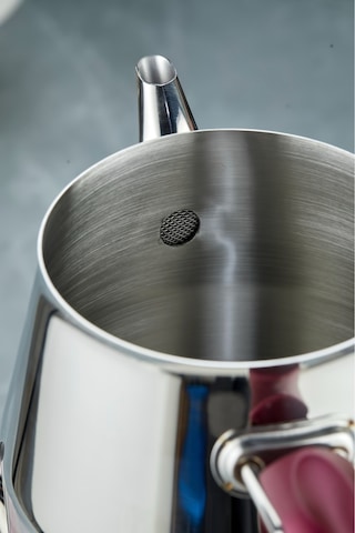 Cooker Everest 18/10 Paslanmaz Çelik Jumno Boy Çaydanlık 2 L Demlik 3,25 L Alt Hazne Çelik