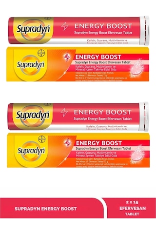 Supradyn Energy Boost 2 x 15 Efervesan Tablet