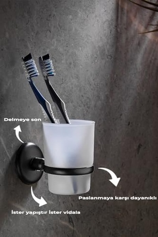 Diş Fırçalık Siyah S-104 Diğer