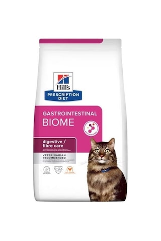Hill's Prescription Diet Gastrointestinal Biome Digestive/Fibre Care Tavuklu Kedi Kuru Maması 3 KG Hill's Prescription Diet Gastrointestinal Biome Digestive/Fibre Care Tavuklu Kedi Kuru Maması 3 KG