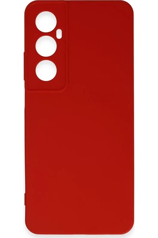Newface Realme C65 Kılıf First Silikon - Kırmızı Belirtilmemiş
