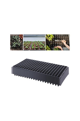 Pazly Tepsileri Taşınabilir Suntek Mikrogreens Fide Adet 200-delik 10 Mf