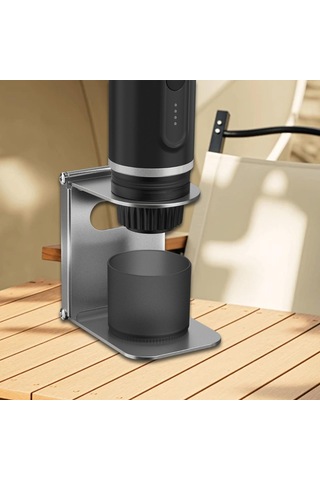 Homyl Kahve Damlatıcı Standı İstasyonu Rafı Yürüyüş Ofisi Için Gri