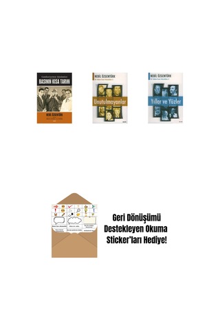 Basının Kısa Tarihi + Unutulmayanlar + Yıllar Ve Yüzler + Okuma Sticker'ları