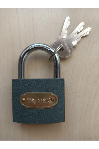 Asma Kilit Gri No 20