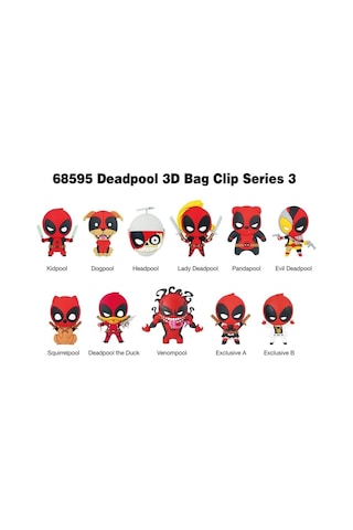 Deadpool Klipsli Figür Seri 3