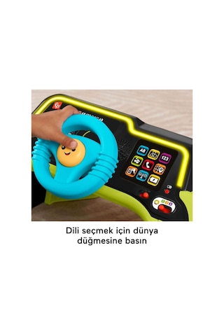 Fisher Price Sesli Ve Işıklı Eğlen Ve Öğren İlk Arabam Hyr91