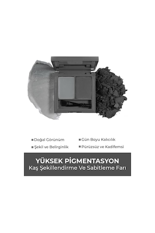 Alix Avien Şekillendirici Belirginleştirici Gri Kaş Sabitleme Farı-perfect Fix Brow Palette 704 Gray