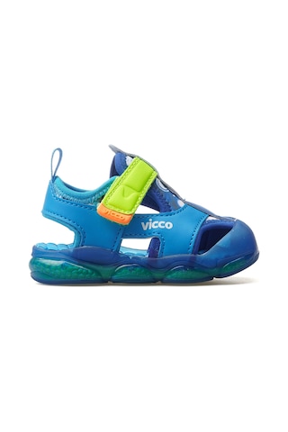 Vicco Live Erkek Çocuk Işıklı Sandalet 25y 332.217 Pe Saks Mavi