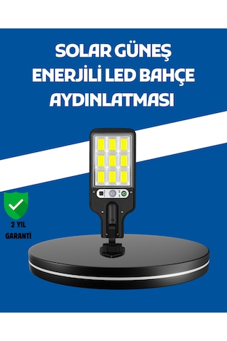 Hareket Algılamalı Dış Mekan Lamba Konforlu Aydınlatma Renkli