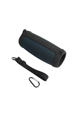 Singree "jbl Charge 5 Taşınabilir Bluetooth Hoparlör İçin Su Geçirmez Silikon Kılıf - Omuz Askılı"