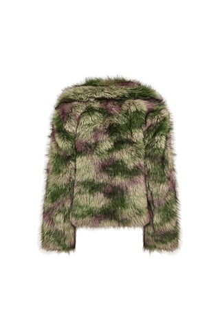 Desigual Yeşil Kadın Yumuşak Dokulu Mont 26wwew02 Yeşil - Mor