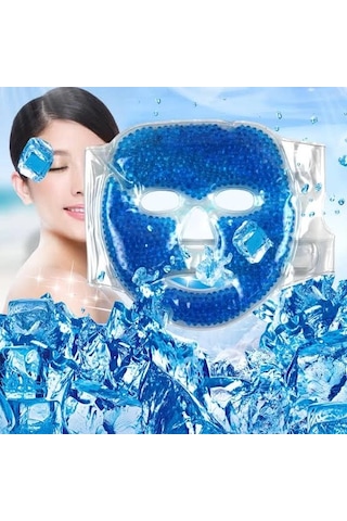 Çocuk Maskesi Jel Buz Paketi Soğutma Yüz Maskesi Yastık Rahatlatıcı Kozmetik Maske