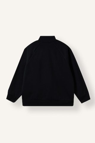 Defacto Playstation Oversize Dik Yaka Yarım Fermuarlı Baskılı Sweatshirt Erkek Çocuk I3673a826wnnv86 Lacivert-nv86
