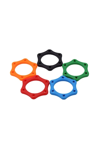 Neevoyu Mikrofon Kayma Ve Dürtme Koruması 6 Köşeli 32mm Gummi Anti-roll Çember Seti 5 Adet