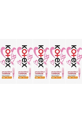 Kotex Aplikatörlü Tampon Normal 40 Lı Set 5pk 8